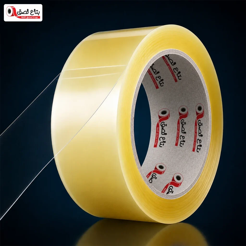 شفاف 40 ميكرون / 4.2 سم * 100متر