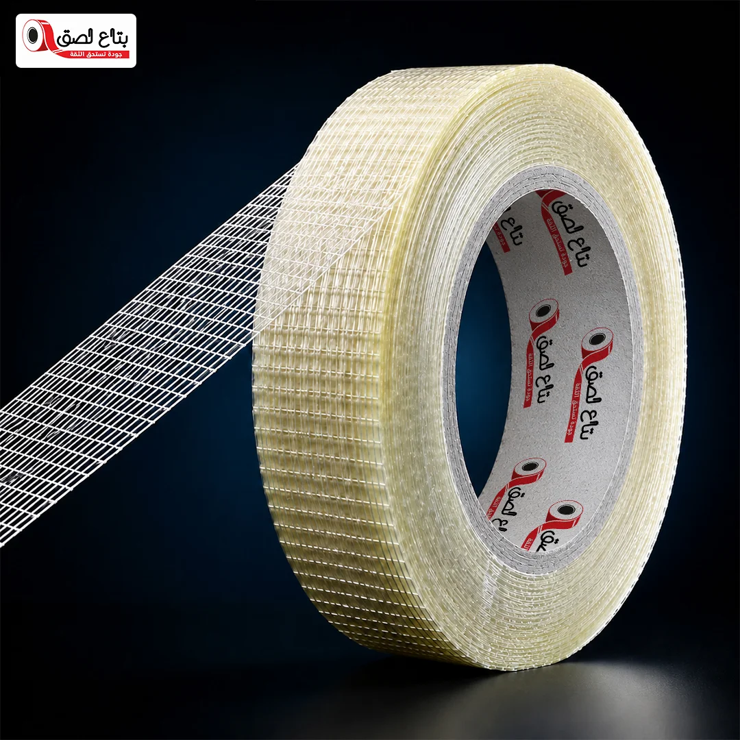 لصــق مسـلــح شبكــى 2.4سم * 50متر